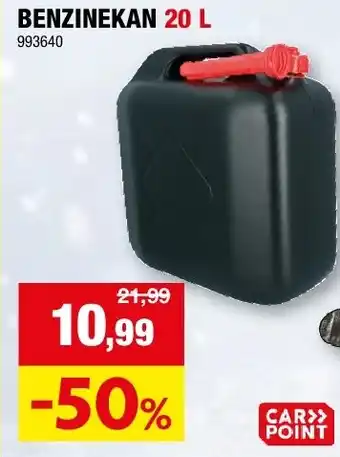 Hubo BENZINEKAN 20 L aanbieding