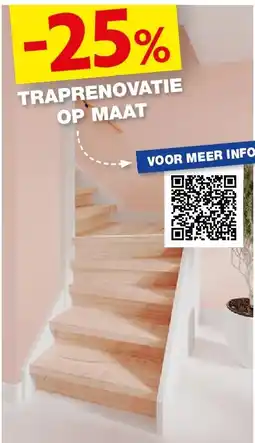 Hubo TRAPRENOVATIE OP MAAT aanbieding