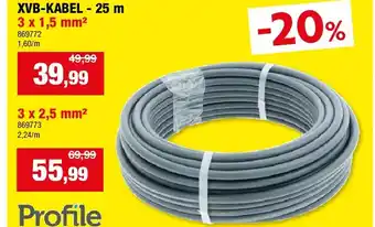 Hubo XVB-KABEL - 25 m aanbieding