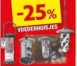 Hubo VOEDERHUISJES aanbieding