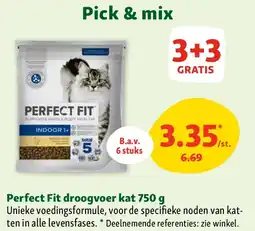 Maxi Zoo Perfect Fit droogvoer kat 750 g aanbieding