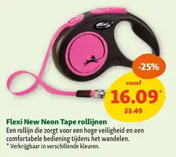 Maxi Zoo Flexi New Neon Tape rollijnen aanbieding