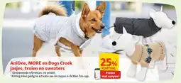 Maxi Zoo AniOne, MORE en Dogs Creek jasjes, truien en sweaters aanbieding