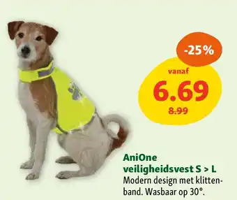 Maxi Zoo AniOne veiligheidsvest S > L aanbieding