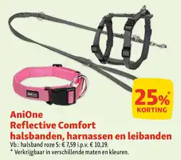 Maxi Zoo AniOne Reflective Comfort halsbanden, harnassen en leibanden aanbieding