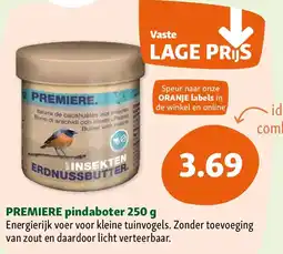 Maxi Zoo PREMIERE pindaboter 250 g aanbieding