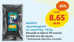 Maxi Zoo MultiFit aquariumgrind en -zand 5 kg - 10 kg aanbieding