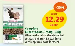 Maxi Zoo Complete Cuni of Cavia 1,75 kg - 3 kg aanbieding