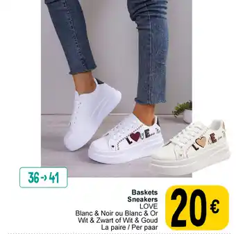 Cora Baskets Sneakers aanbieding