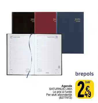 Cora Agenda Saturnus Lima aanbieding