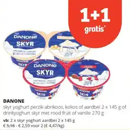 Spar Danone aanbieding