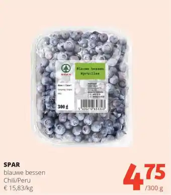 Spar Spar Blauwe Bessen aanbieding