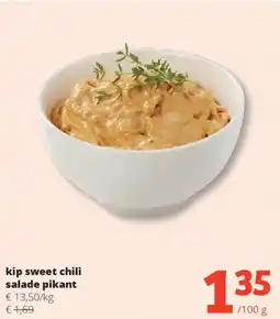 Spar kip sweet chili salade pikant aanbieding