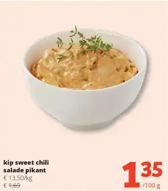 Spar kip sweet chili salade pikant aanbieding