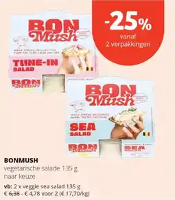 Spar Bonmush Vegetarische Salade aanbieding