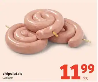 Spar Chipolata's Varken aanbieding