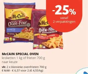 Spar Mccain Special Oven aanbieding