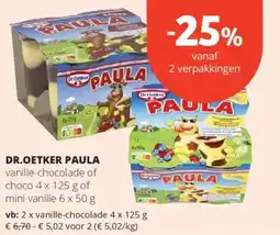 Spar Dr. Oetker Paula aanbieding