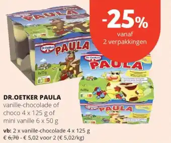 Spar Dr. Oetker Paula aanbieding