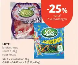 Spar Lutti aanbieding