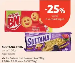 Spar Sultana of BN aanbieding