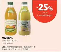 Spar Materne aanbieding