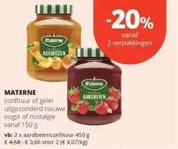 Spar Materne aanbieding