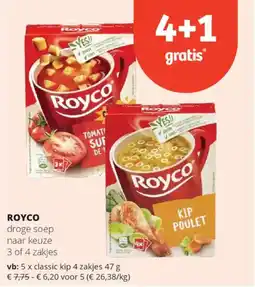 Spar Royco aanbieding