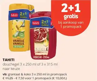 Spar Tahiti aanbieding