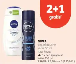 Spar Nivea aanbieding