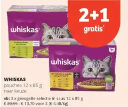 Spar Whiskas aanbieding