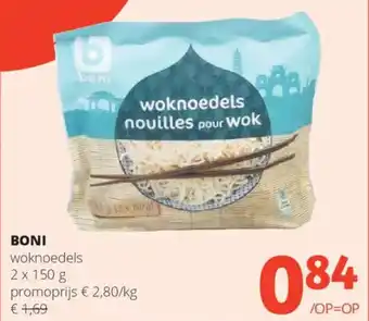 Spar Boni Woknoedels aanbieding