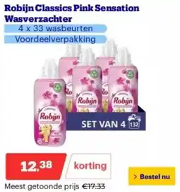 Bol.com Robijn Classics Pink Sensation Wasverzachter aanbieding