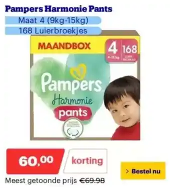 Bol.com Pampers Harmonie Pants aanbieding