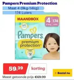 Bol.com Pampers Premium Protection aanbieding