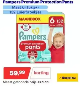 Bol.com Pampers Premium Protection Pants aanbieding