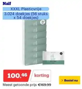 Bol.com Naïf aanbieding