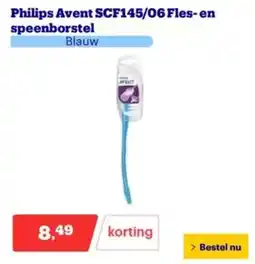 Bol.com Philips Avent SCF145/06 Fles-en speenborstel aanbieding