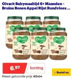 Bol.com Olvarit Babymaaltijd aanbieding