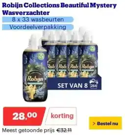 Bol.com Robijn Collections Beautiful Mystery Wasverzachter aanbieding