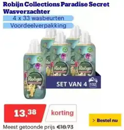 Bol.com Robijn Collections Paradise Secret Wasverzachter aanbieding