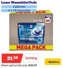 Bol.com Lenor Wasmiddel Pods aanbieding