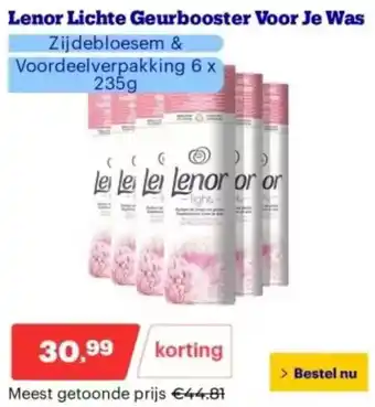 Bol.com Lenor Lichte Geurbooster Voor Je Was aanbieding