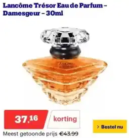 Bol.com Lancôme Trésor Eau de Parfum aanbieding