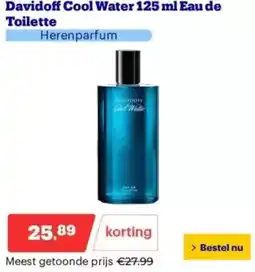 Bol.com Davidoff Cool Water Eau de ToilettHerenparfum aanbieding