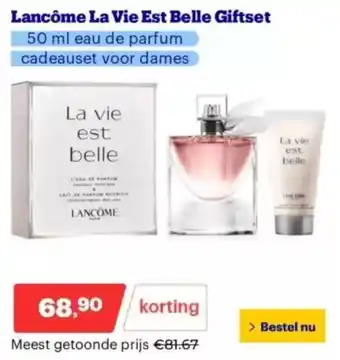 Bol.com Lancôme La Vie Est Belle Giftset aanbieding