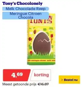 Bol.com Tony's Chocolonely aanbieding