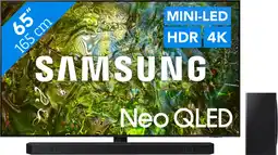 Coolblue Samsung Neo QLED 4K 65QN90D (2024) + Soundbar aanbieding