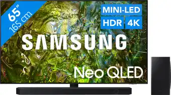 Coolblue Samsung Neo QLED 4K 65QN90D (2024) + Soundbar aanbieding