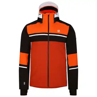 Decathlon Heren Amplitude Ski jas (Zwart/Puffins Oranje) aanbieding